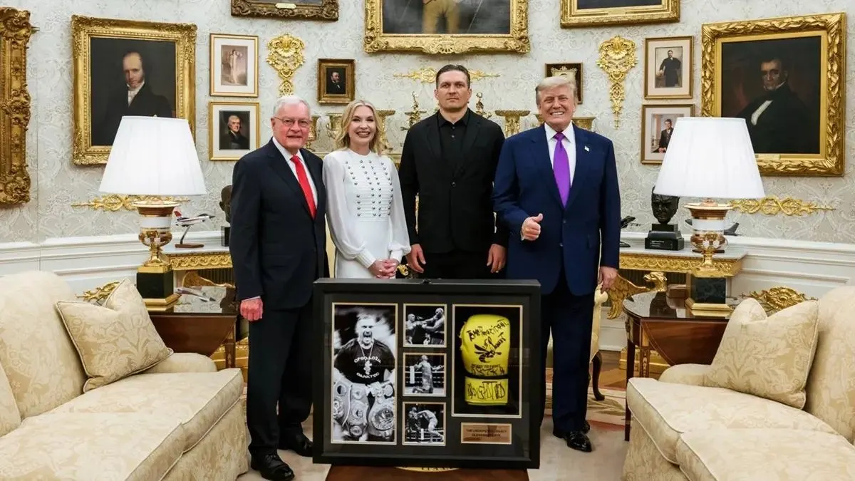 Усик і Трамп: 30 хвилин про бокс у Білому домі — деталі від Келлога