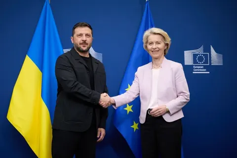 Київ і Брюссель шукають гроші на оборону: що дасть розмова Зеленського та фон де