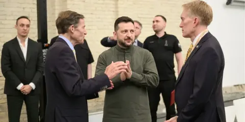 Зеленський обговорив із сенаторами США санкції та Patriot