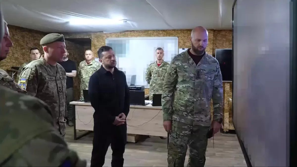Зеленський і Драпатий: що означає візит на олександрівський напрямок