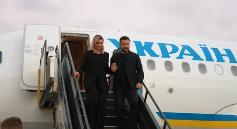 Зеленський із дружиною прибули до Норвегії на прощання з королем
