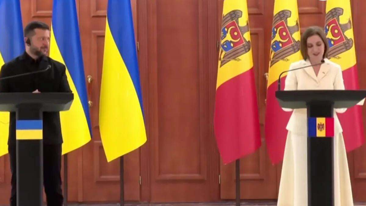 Санду нагородила Зеленського найвищою відзнакою Молдови: що це означає