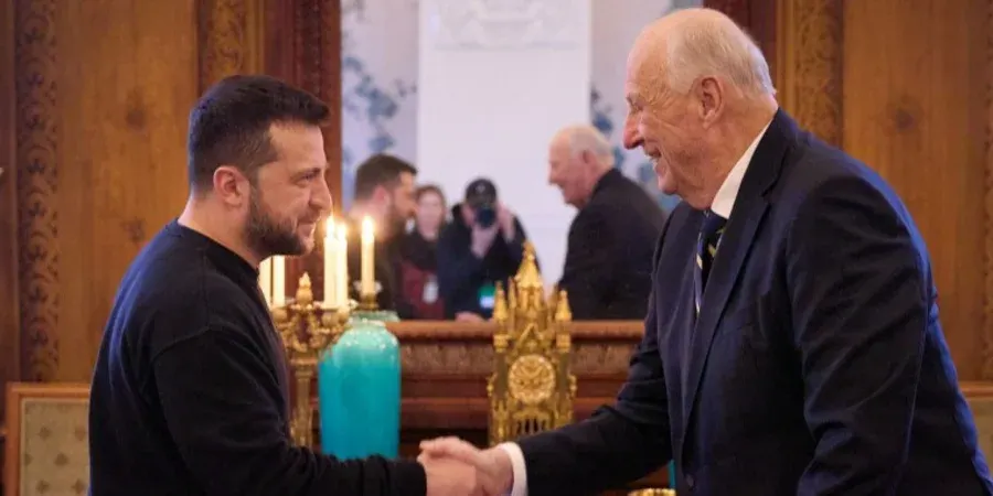 Зеленський вшанував пам'ять короля Норвегії Гаральда V: що означала його підтримка для України