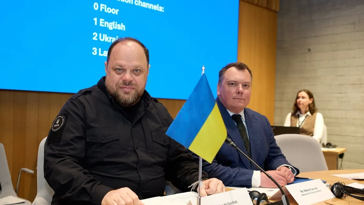 Стефанчук у Рейк'явіку закликав NB8 до конкретних рішень для України