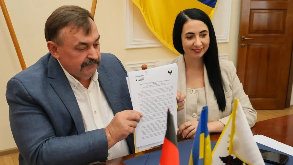 Чернігів і Аахен закріпили партнерство: що це змінює для міста