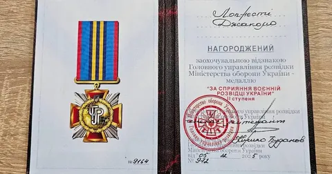 Британець Джек Лопресті отримав відзнаку від Буданова: що це означає