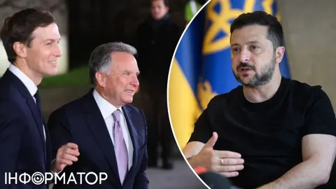 Зеленський обговорив з Віткоффом і Кушнером дату візиту в Україну