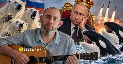 Слєпаков висміяв виправдання Путіна про ведмедів піснею: що це означає