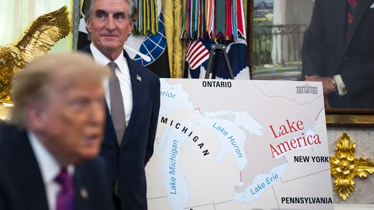 Білборди замість війни: як Канада відповідає Трампу на перейменування озера