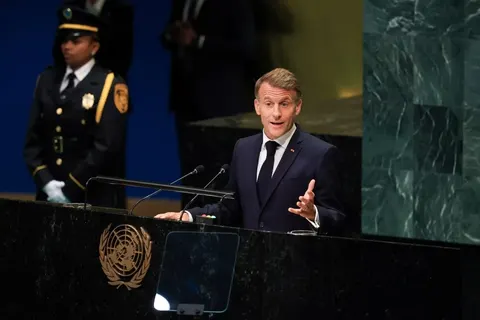 Макрон у ООН назвав ганебною ситуацію в Газі та поставив під сумнів заяви Трампа