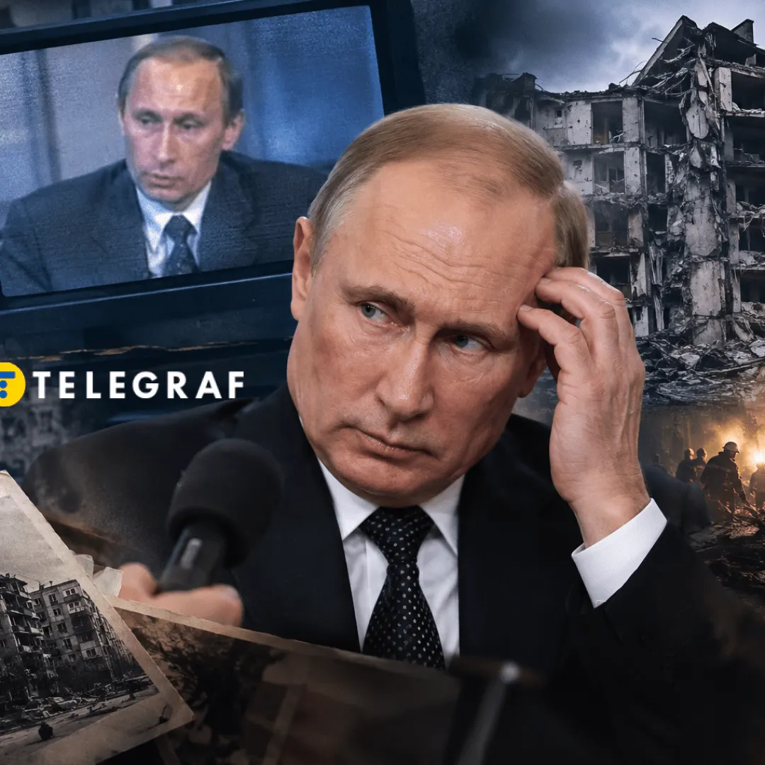 Відео 1999 року: як Путін відповідав на незручне питання про вибухи будинків