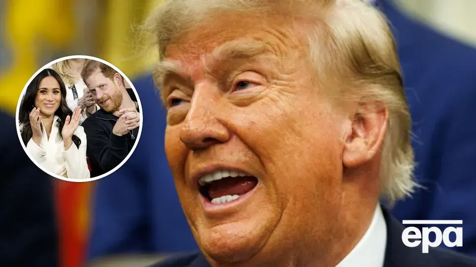 Трамп про повернення Гаррі й Меган: «Я б не прийняв їх назад»